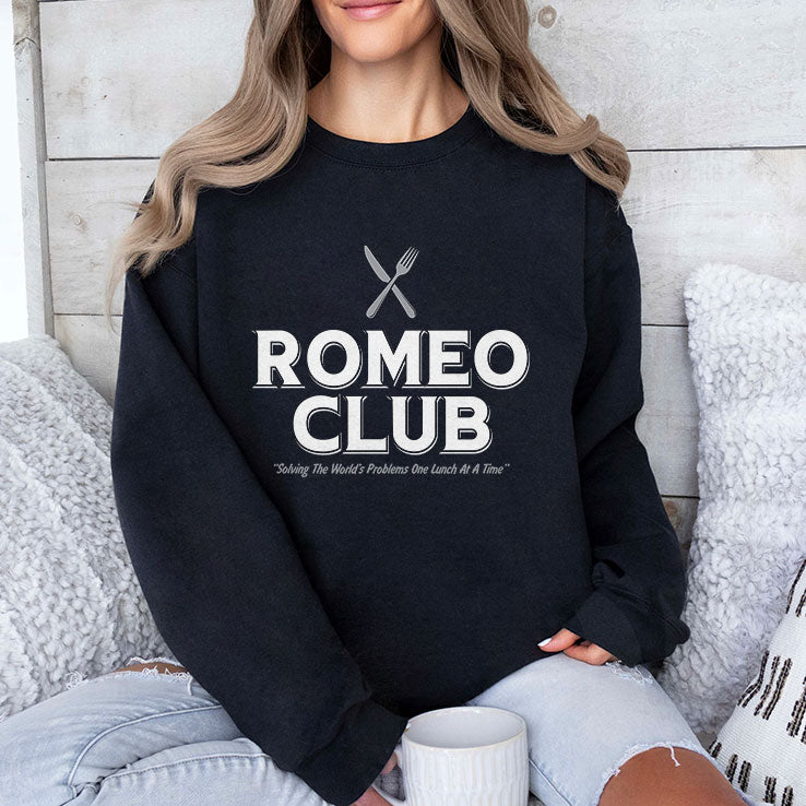 Romeo Club Solving The World’s Problems One Lunch At A Time Shirt