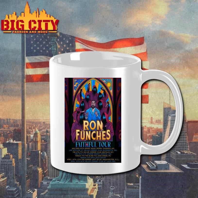Ron Funches Faithful 2026 Shows Poster Shirt