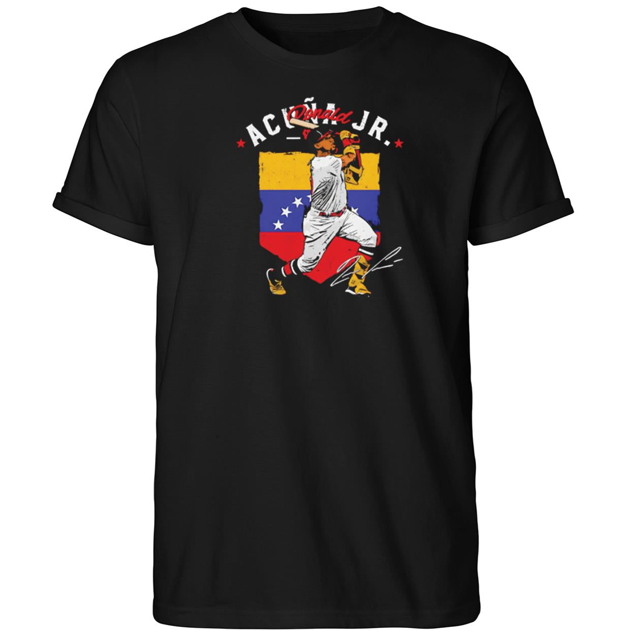 Ronald Acuna Jr. Atlanta Country Flag Shirt