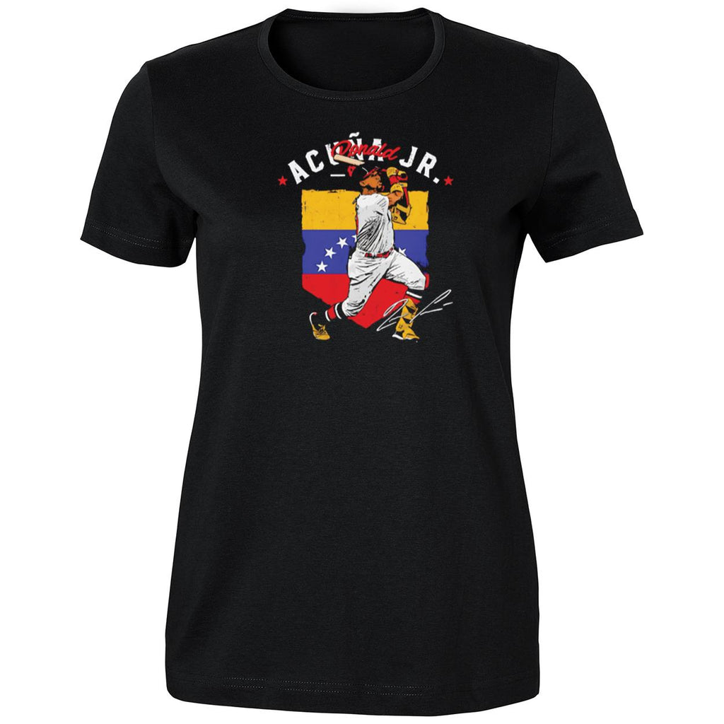 Ronald Acuna Jr. Atlanta Country Flag Shirt