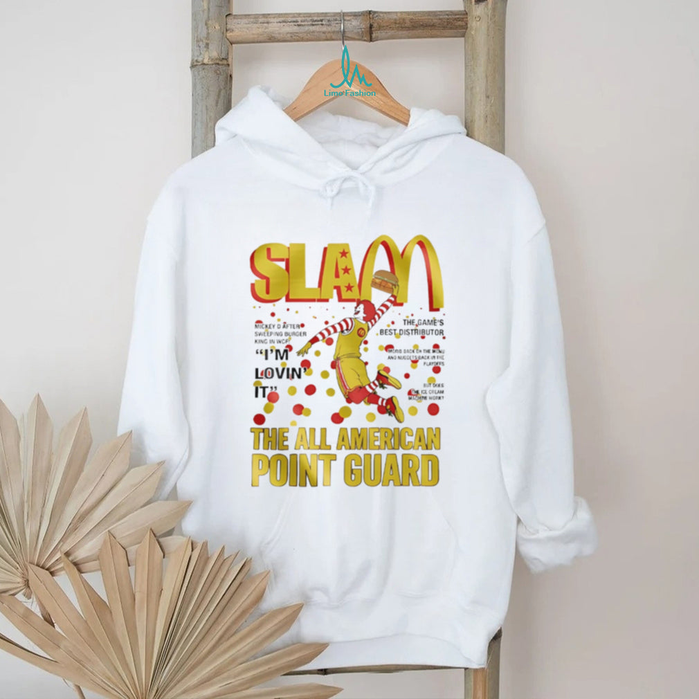 Ronald McDonald Slam the all American Point Guard shirt