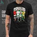 Ronaldo legends never fade graphic shirt