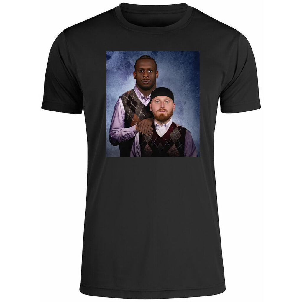 Rookie Caleb Rogers With Maxx Crosby Geno Smith Shirt