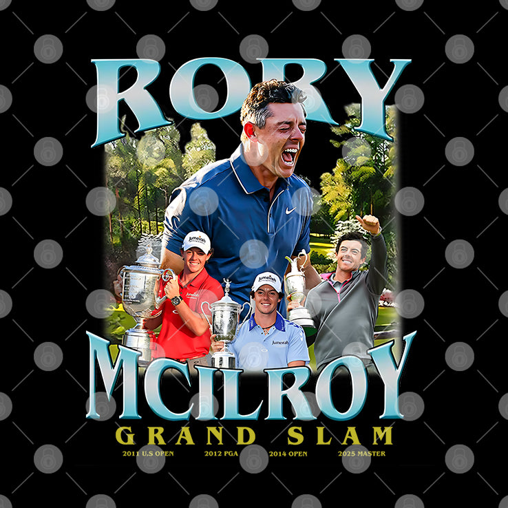 Rory McIlroy Grand Slam T Shirt