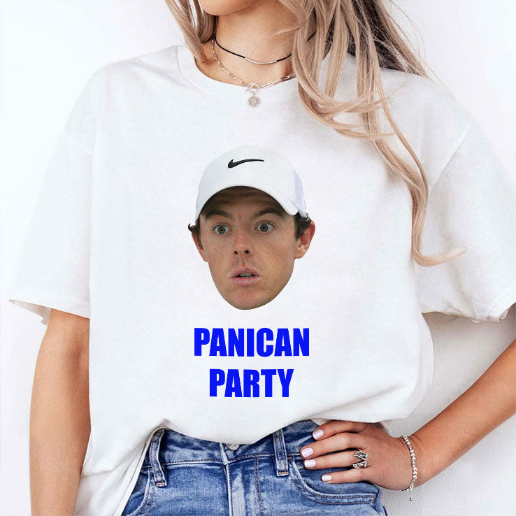 Rory McIlroy Panican Party T Shirt
