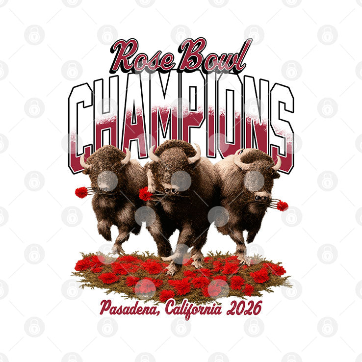 Rose Bowl Champions Pasadena California 2026 T Shirt