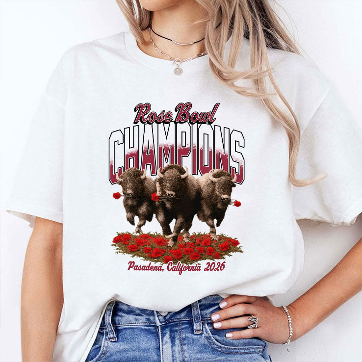 Rose Bowl Champions Pasadena California 2026 T Shirt