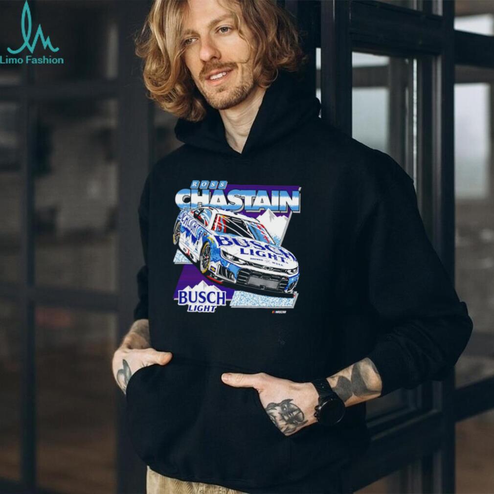 Ross Chastain Busch Light NASCAR Racing Sponsor Graphic T Shirt