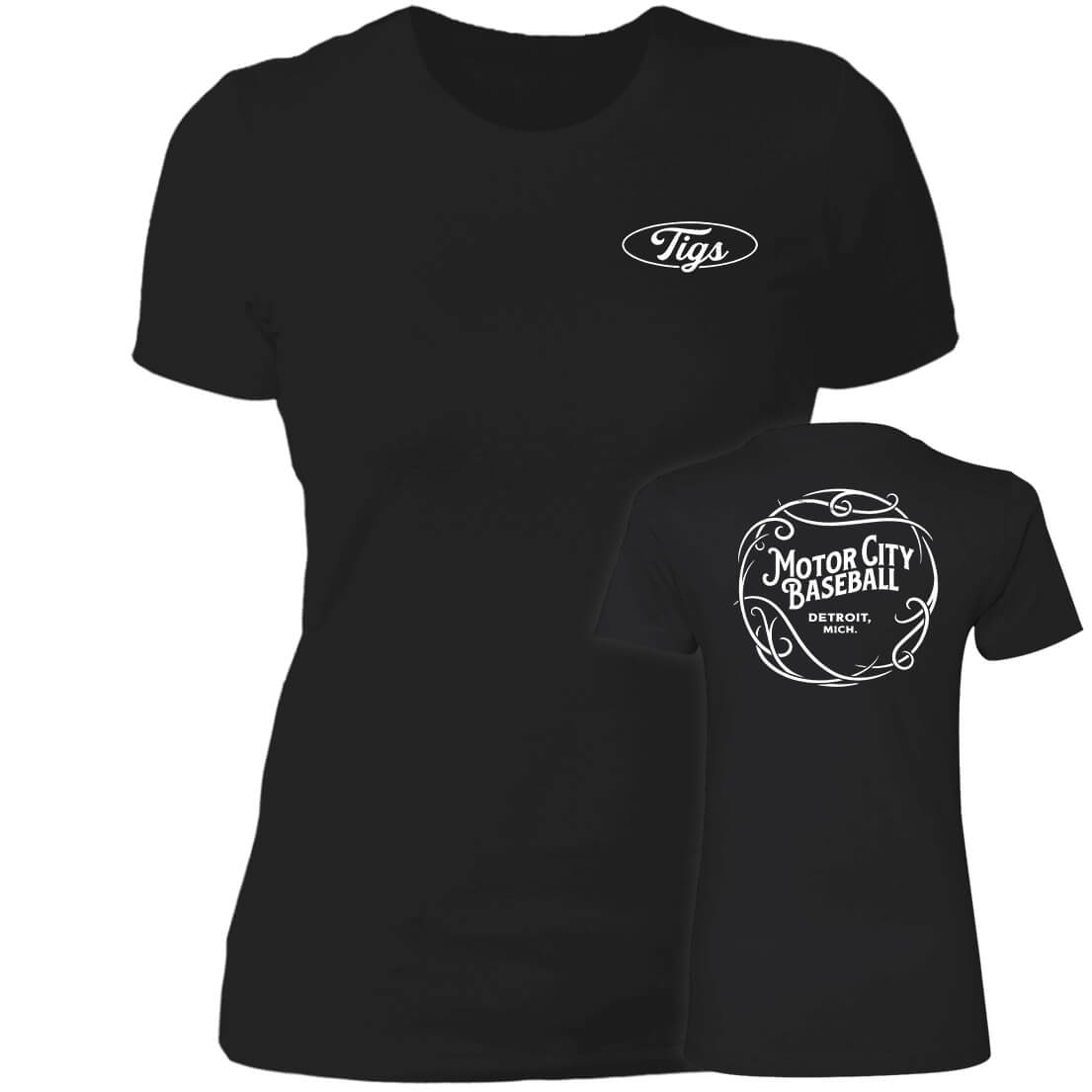 Rotowear Motor City Baseball Detroit Mich Shirt