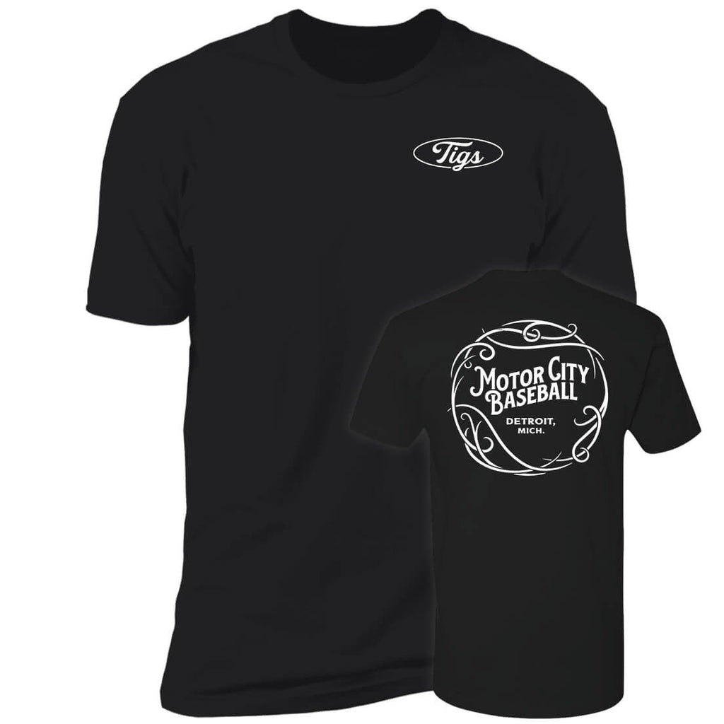 Rotowear Motor City Baseball Detroit Mich Shirt