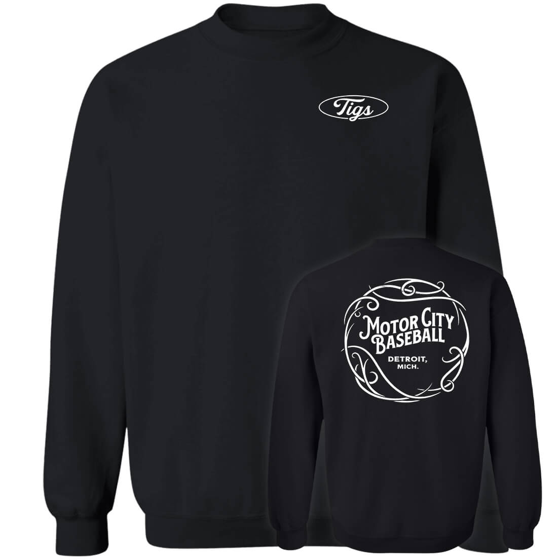 Rotowear Motor City Baseball Detroit Mich Shirt