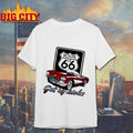 Route Us 66 Classic Red Corvette Got My Kicks Car Shirt