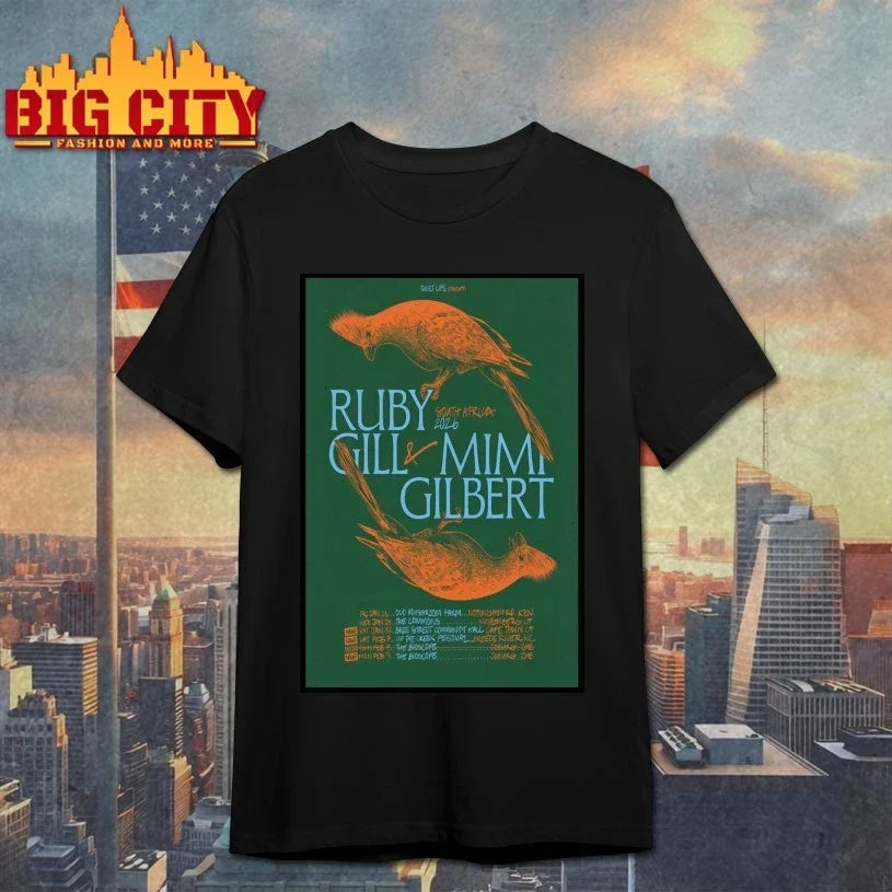 Ruby Gill And Mimi Gilbert 2026 South Africa Shows Poster shirt