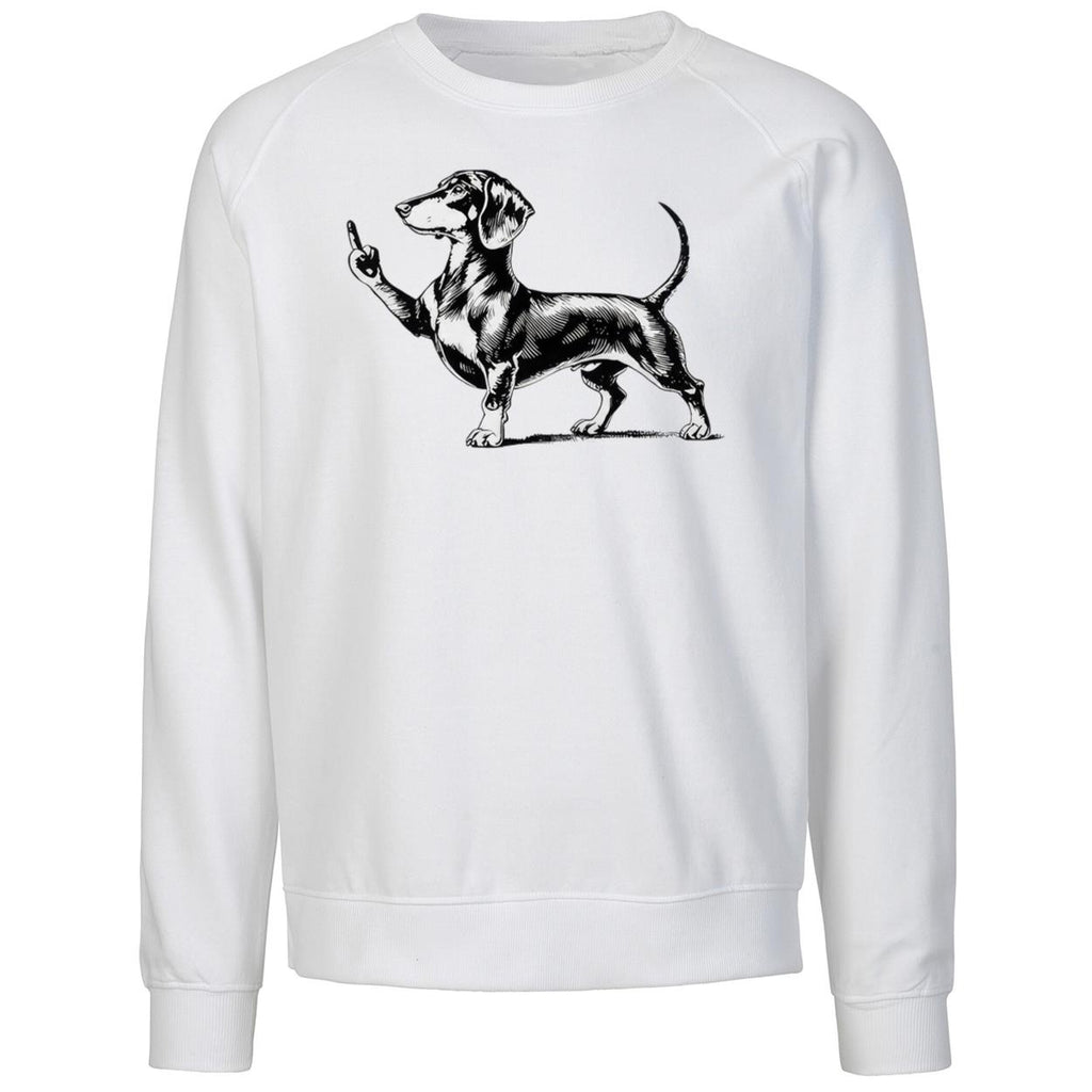Rude Dachshund Middle Finger Shirt