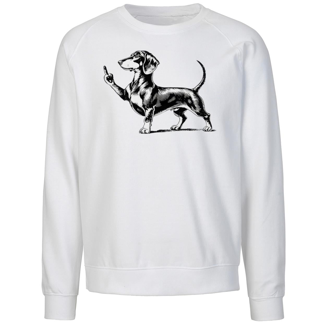 Rude Dachshund Middle Finger Shirt