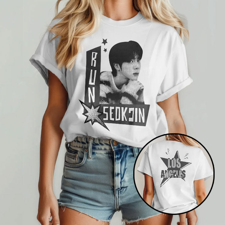 Run Seokjin Los Angeles Tour 2025 T Shirt