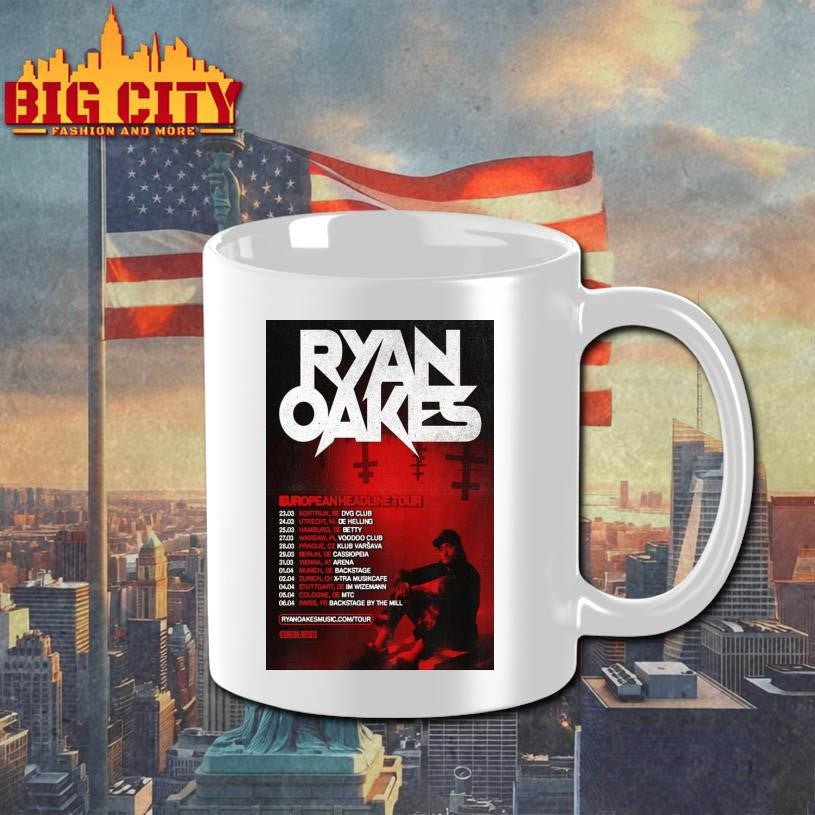 Ryan Oakes European Tour 2026 Poster Shirt