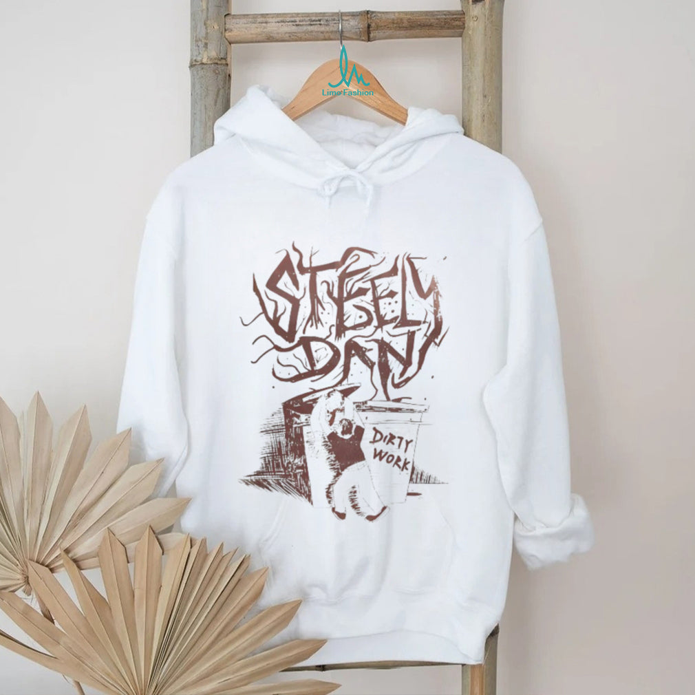 ST Shirtly Dan Dirty Work Metal Logo Style Dumpster Graphic T Shirt
