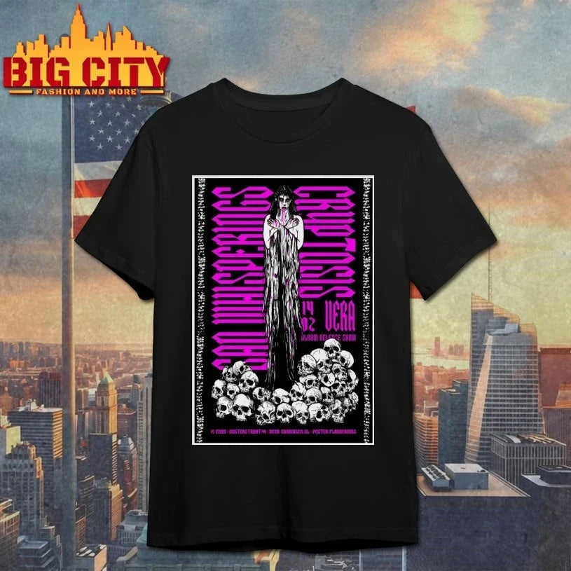 Sad Whisperings With Cryptosis In Groningen NL On Feb 14 2026 Poster t-shirt