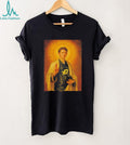 Saint Gaming Hero Portrait T Shirt Funny Gamer Graphic T Shirt