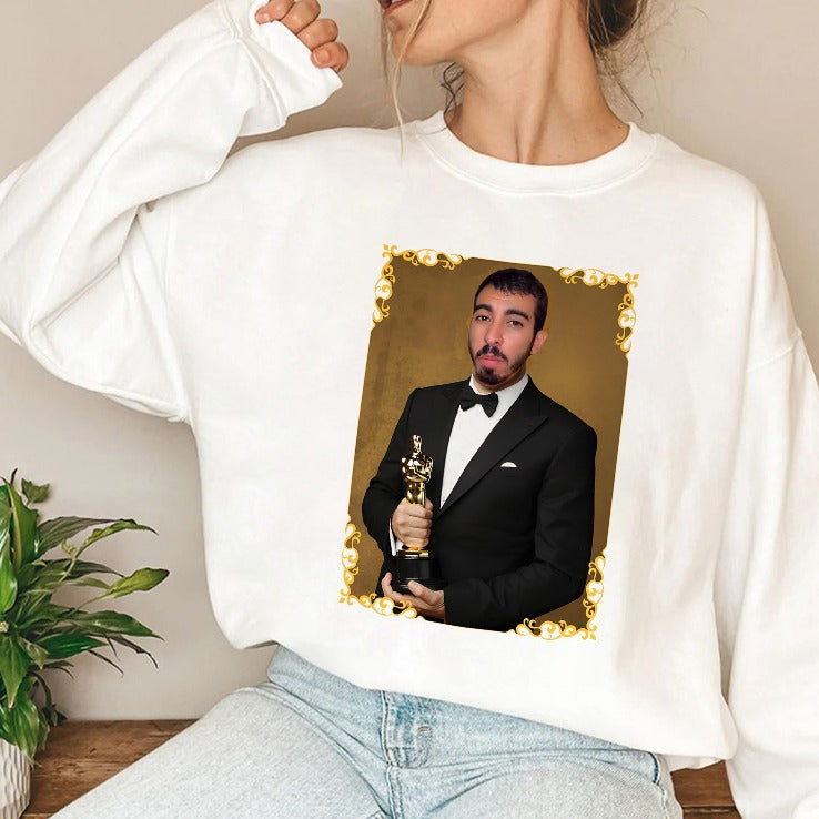 Saleh Jafarawi Mr Fafo Oscar Statue T Shirt