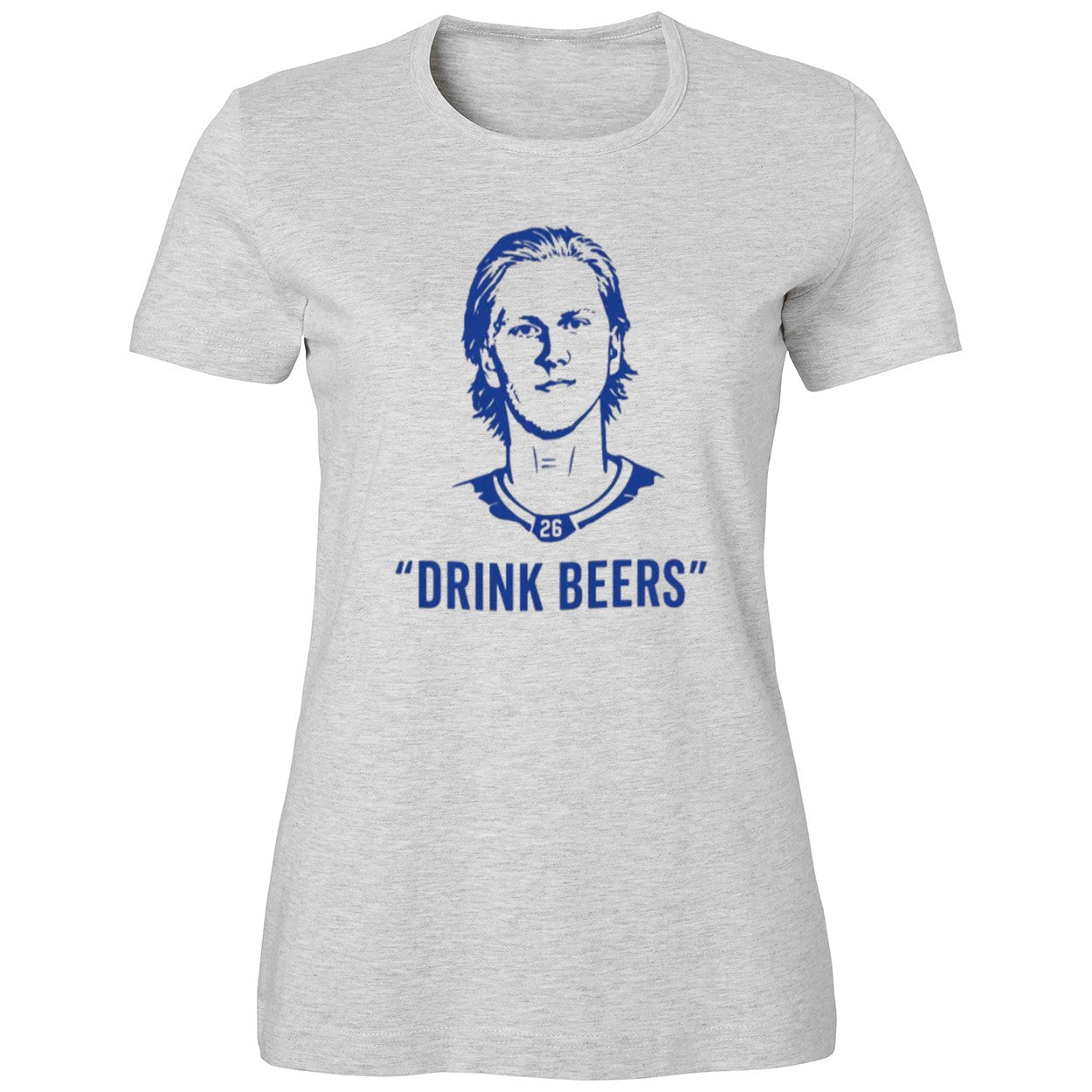 Sam Carrick With Rasmus Dahlin Drink Beer Shirt