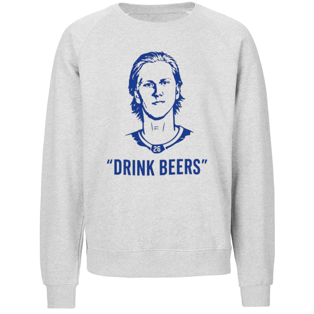 Sam Carrick With Rasmus Dahlin Drink Beer Shirt