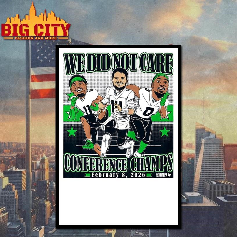 Sam Darnold, Jaxon Smith-Njigba, &amp; DeMarcus Lawrence Conference Champions Caricatures Shirt