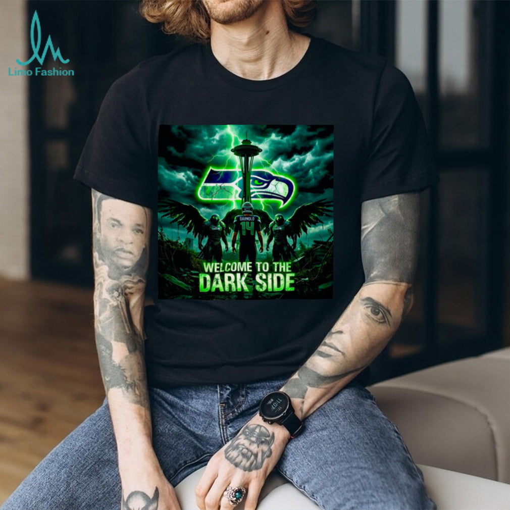 Sam Darnold Seattle Football Welcome to the Dark Side T Shirt