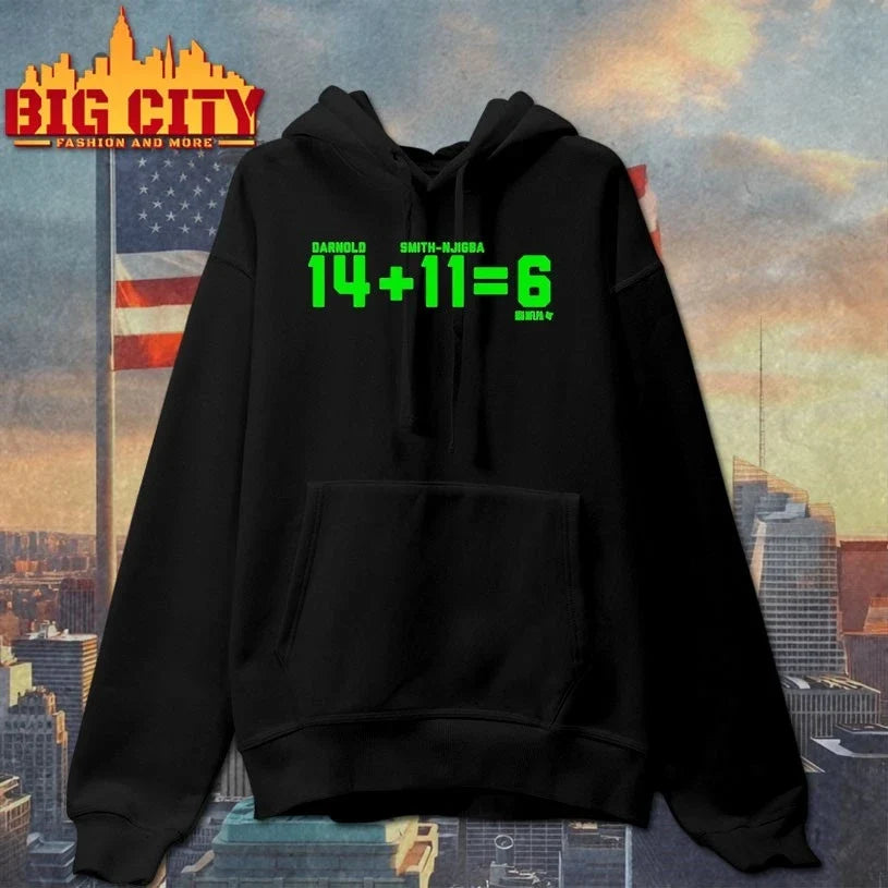Sam Darnold and Jaxon Smith-Njigba 14 + 11 = 7 t-shirt