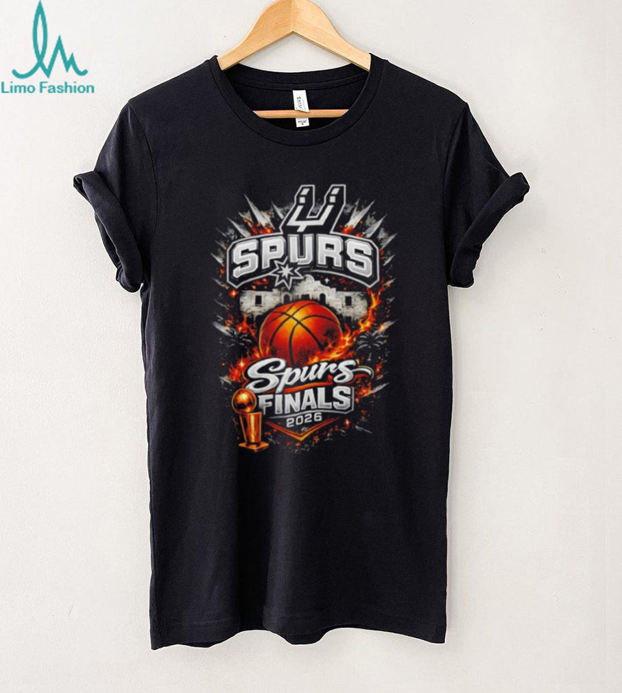 San Antonio Basketball Spurs Finals 2026 The Alamo Championship Trophy shirt