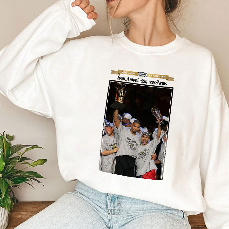San Antonio Spurs 2007 NBA Finals Dynasty T Shirt