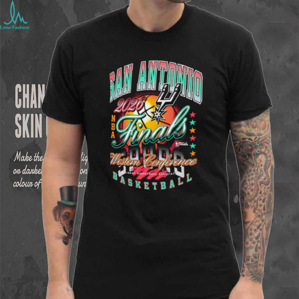 San Antonio Spurs 2026 NBA Finals Fiesta Explosion Foundation shirt