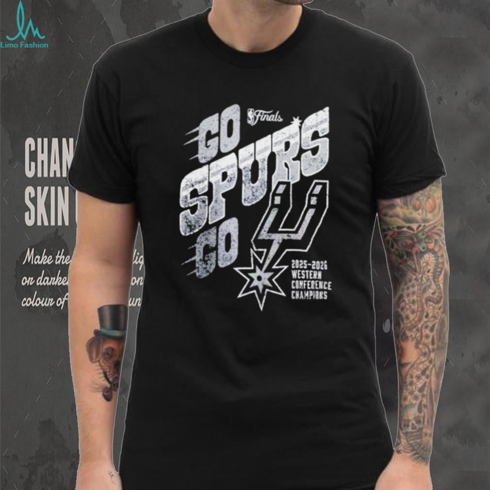 San Antonio Spurs 2026 NBA Western Conference Champions go Spurs go Hometown shirt
