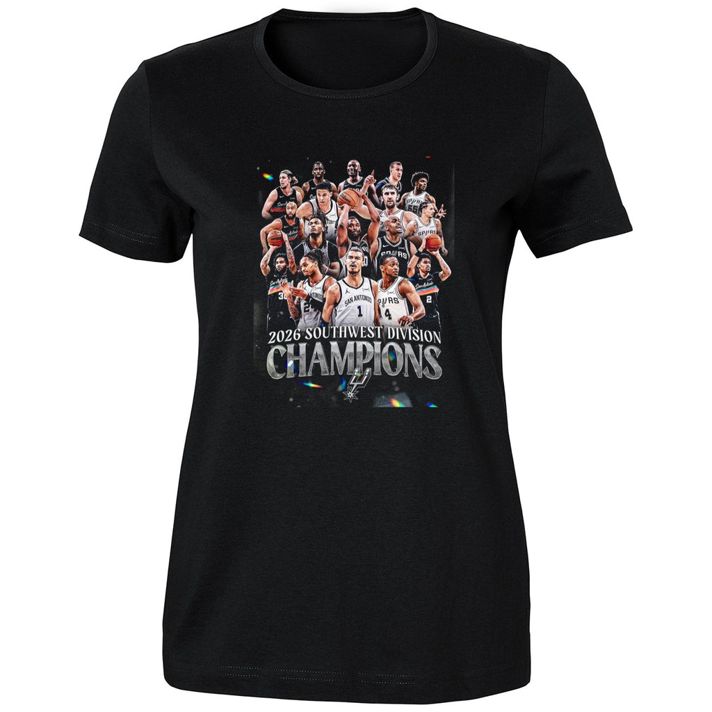 San Antonio Spurs 2026 Southwest Division Champions Shirt