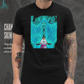 San Antonio Spurs Anime Style Graphic T Shirt Teal Energy Design