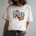 San Antonio Spurs Basketball Established 1988 Vintage Style T Shirt Texas State Map Cactus & Cowboy Hat NBA Fan Apparel