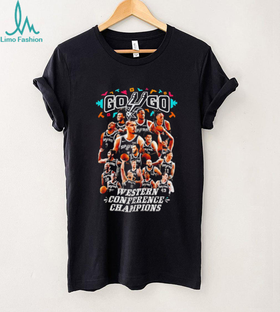 San Antonio Spurs NBA Western Conference Champions 2026 go go shirt