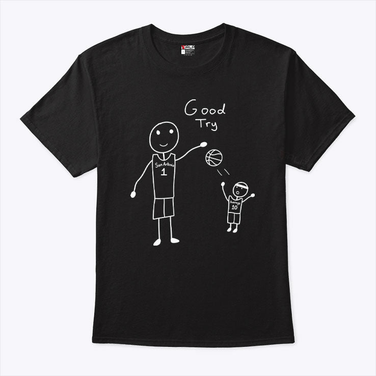 San Antonio Spurs Victor Wembanyama Good Try T Shirt