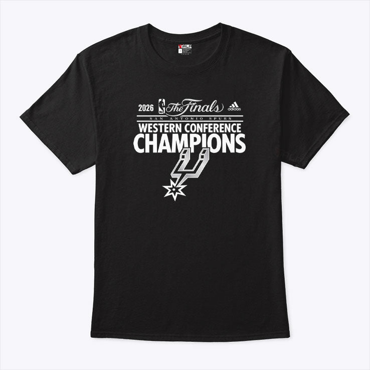 San Antonio Spurs Western Conference Champions 2026 T Shirt