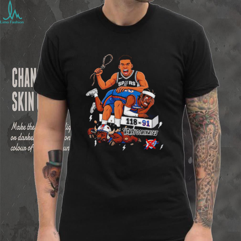 San Antonio Spurs Western Conference Champions 2026 beat OKC Thunder Wemydominates shirt