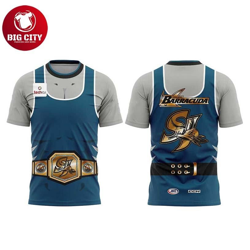 San Jose Barracuda x CudaMania II Game Night 2026 Two Sided Shirt