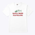Santa Skips Cleveland T Shirt