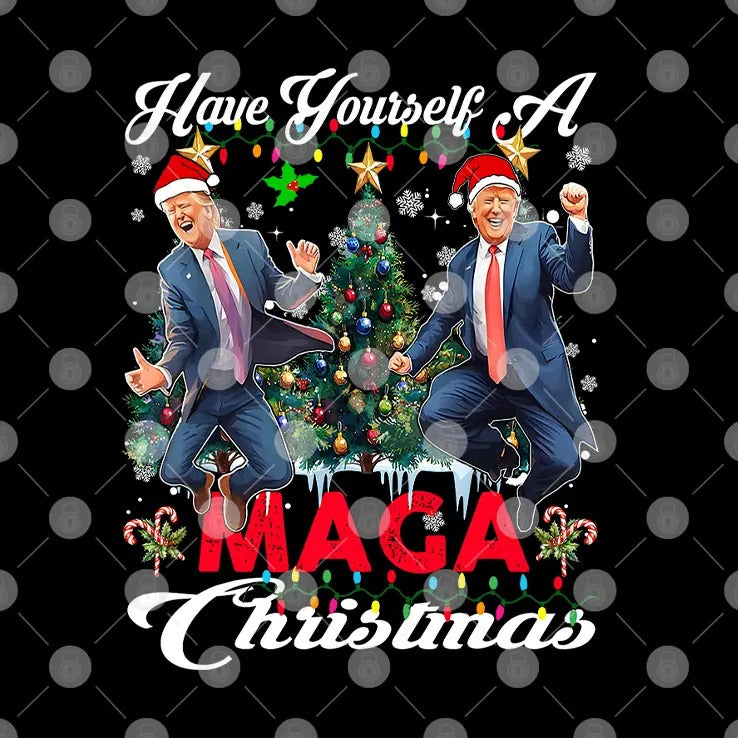 Santa Trump Have Yourself A Maga Christmas Shirt