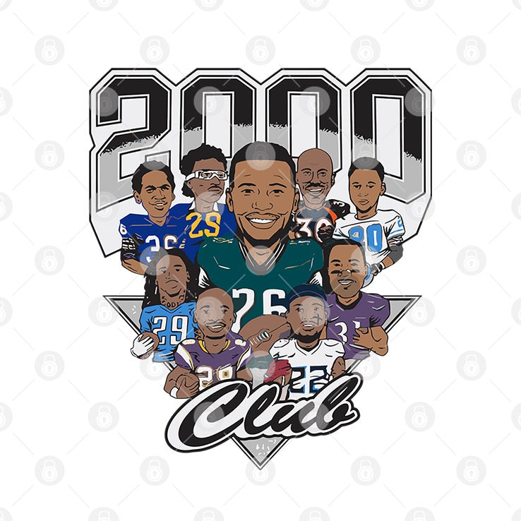 Saquon Barkley 2000 Club T Shirt