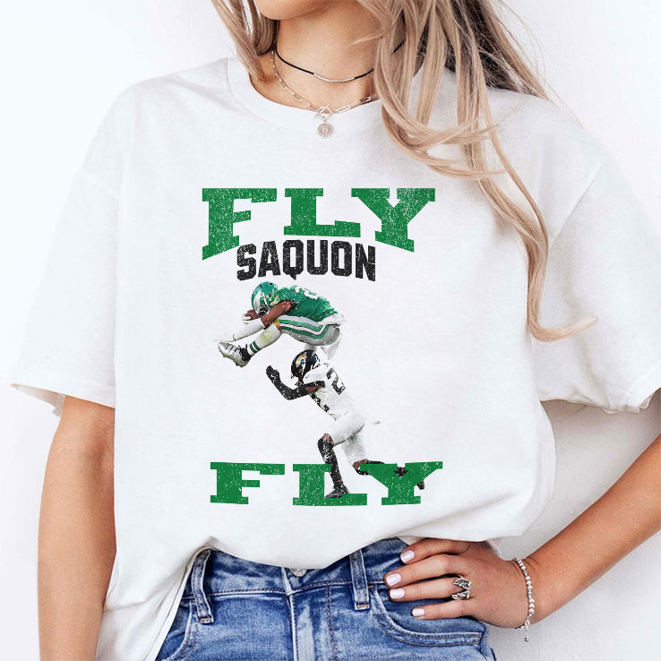 Saquon Barkley The Reverse Hurdle Jarrian Jones Fly Philly Shirt
