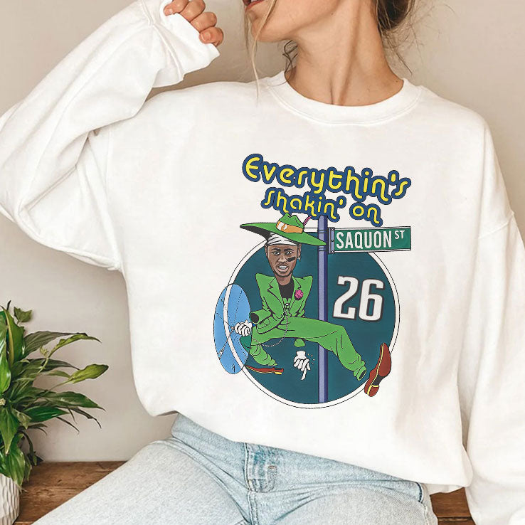 Saquon Everythin’s Shakin’ On Saquon St 26 T Shirt