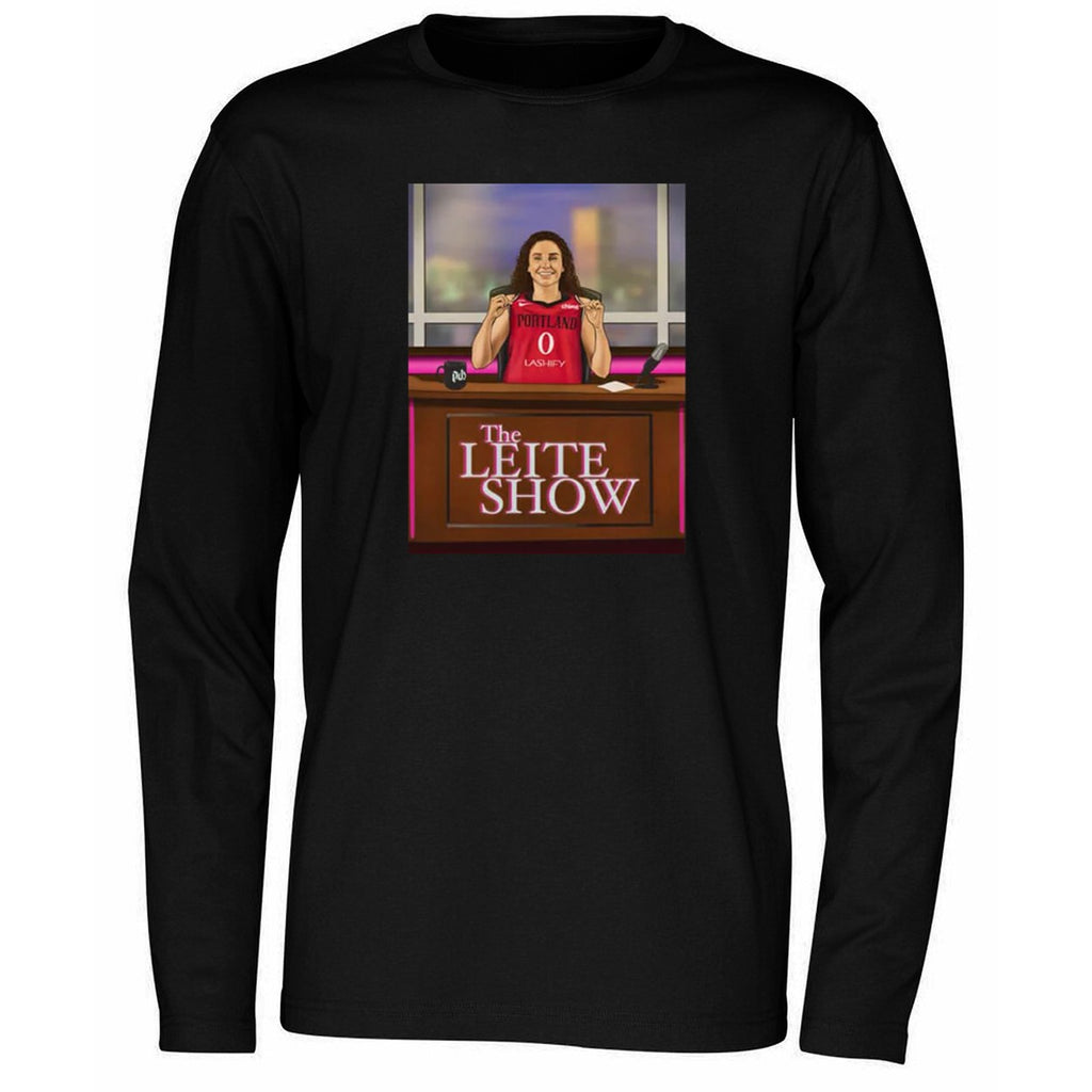 Sarah Ashlee Barker With The Leite Show Shirt