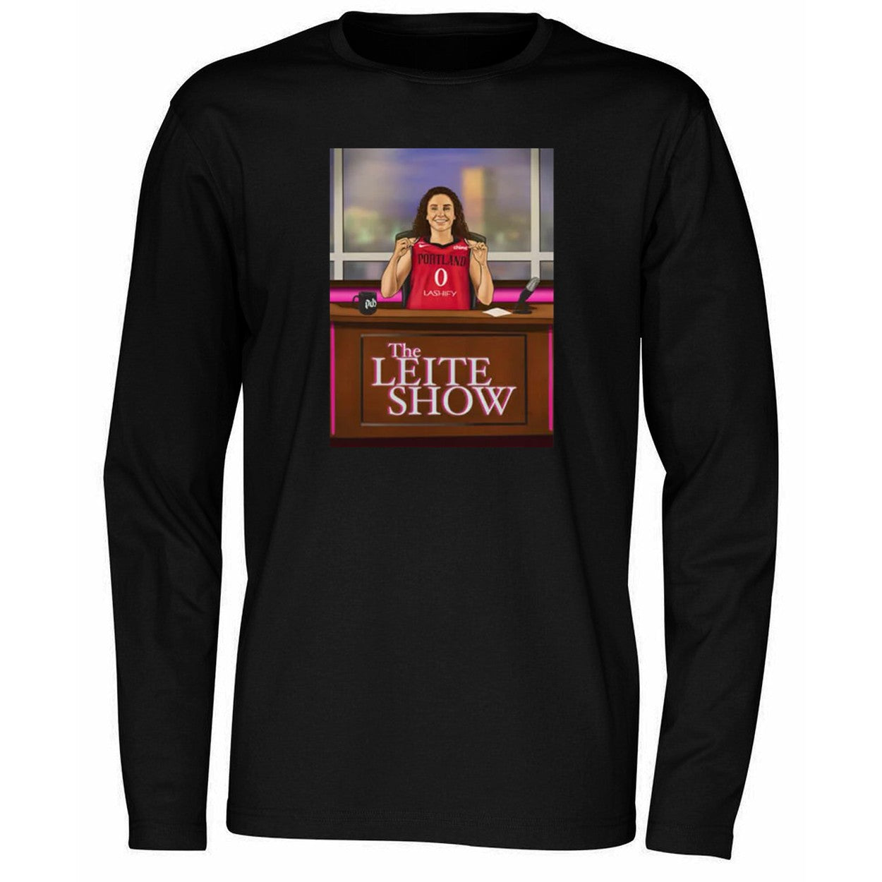 Sarah Ashlee Barker With The Leite Show Shirt