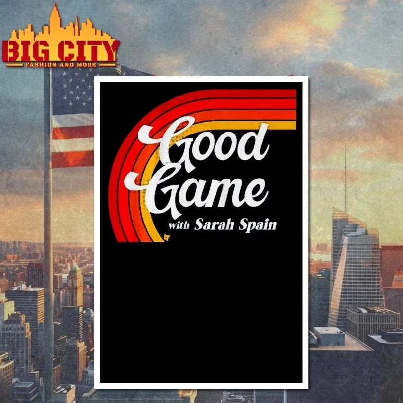 Sarah Spain Good Game Logo t-shirt